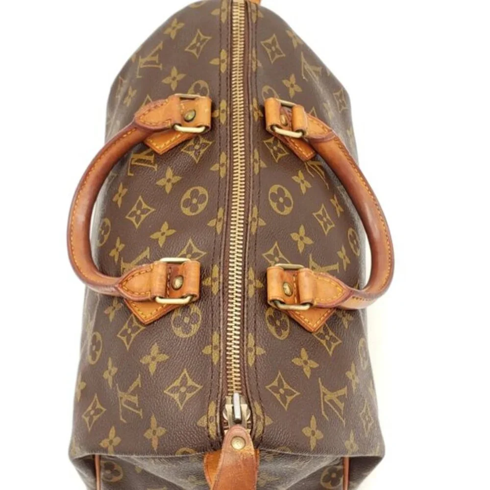 Louis Vuitton Vintage Speedy 30 Monogram Handbag 409-101725 - Picture 6 of 15